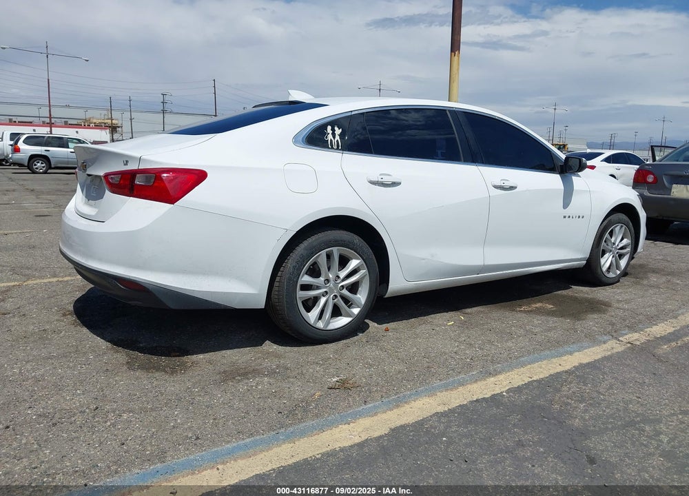 2016 CHEVROLET MALIBU VIN: 1G1ZE5ST8GF291697