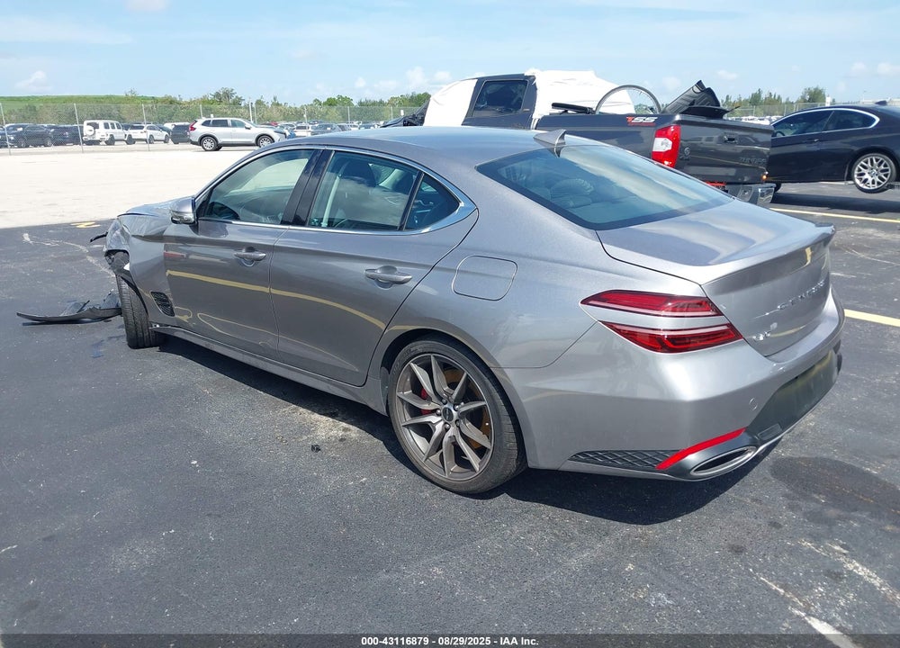 2025 GENESIS G70 VIN: KMTG34SC0SU157562