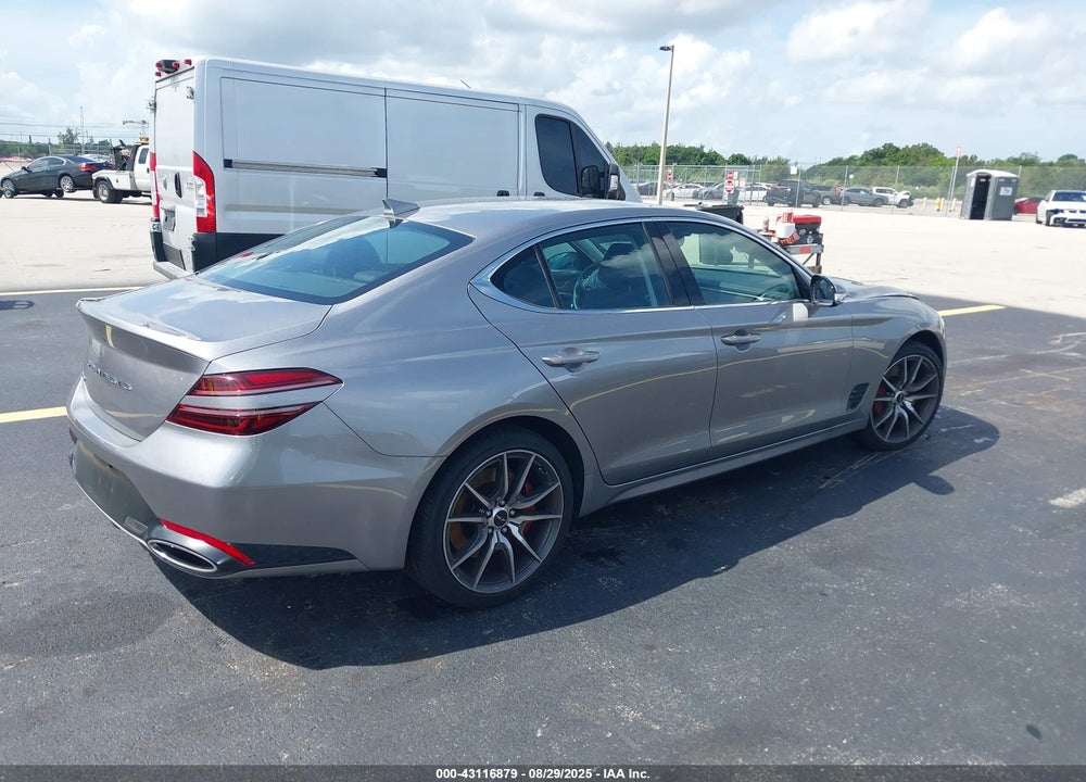 2025 GENESIS G70 VIN: KMTG34SC0SU157562
