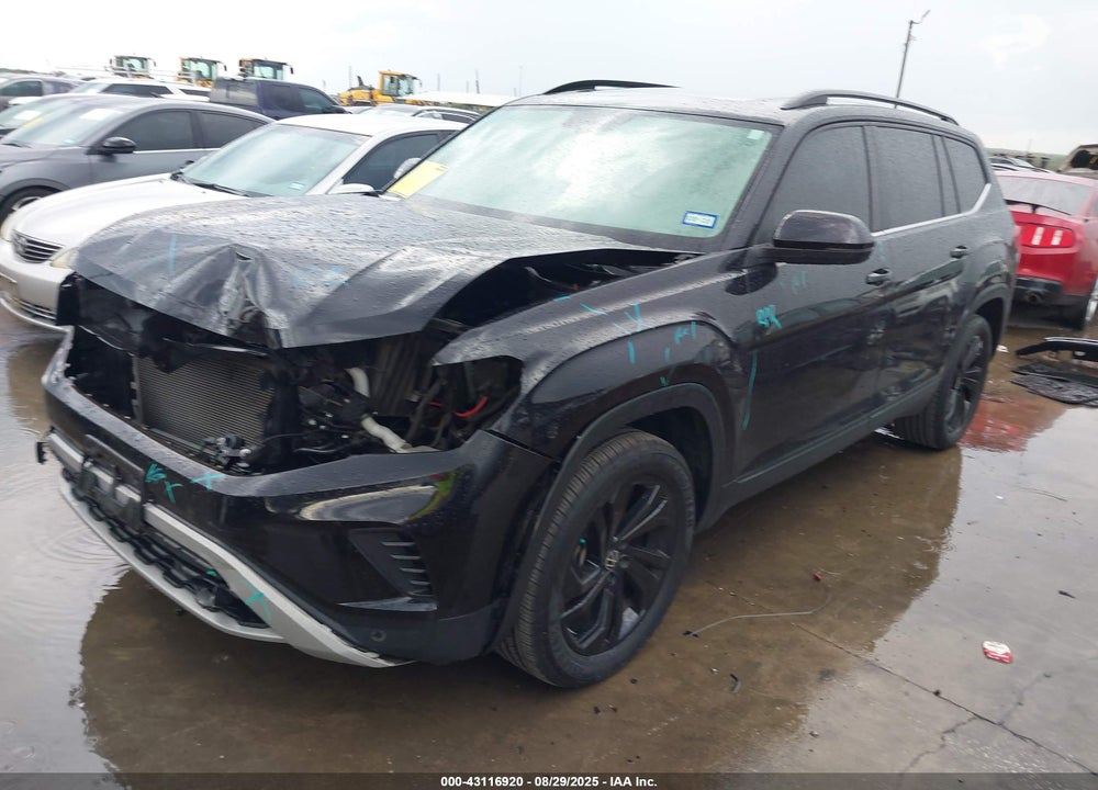 2022 VOLKSWAGEN ATLAS VIN: 1V2KR2CA6NC557627
