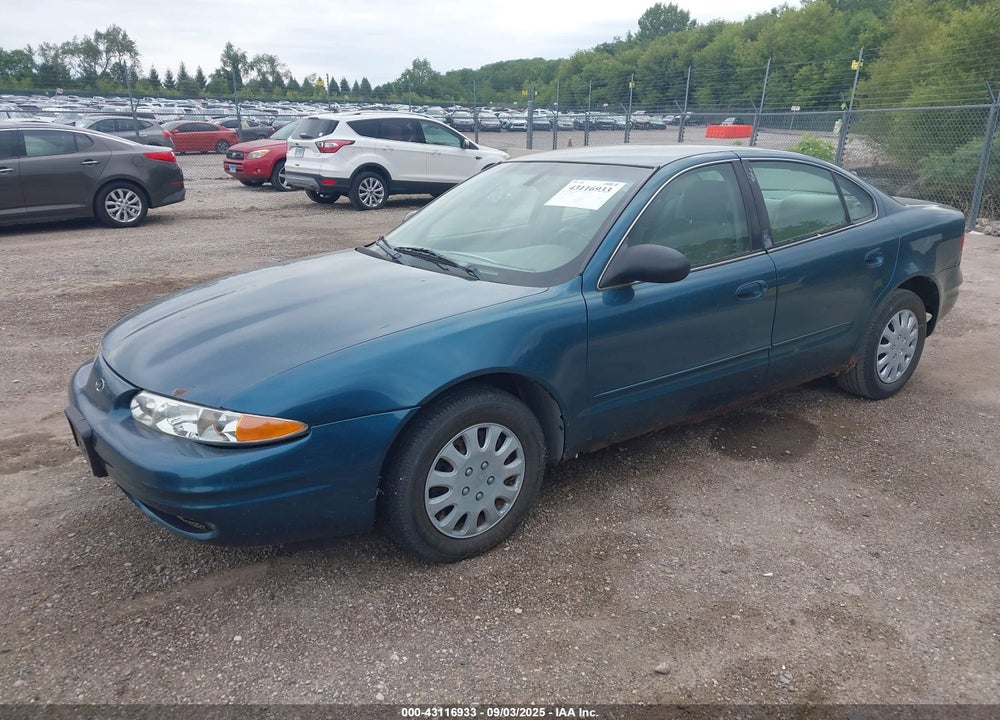 2002 OLDSMOBILE ALERO GL1 VIN: 1G3NL52F42C243372