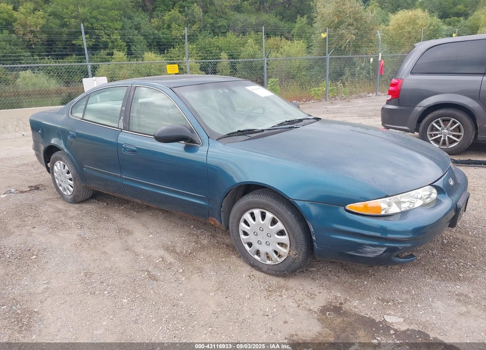 2002 OLDSMOBILE ALERO GL1 VIN: 1G3NL52F42C243372