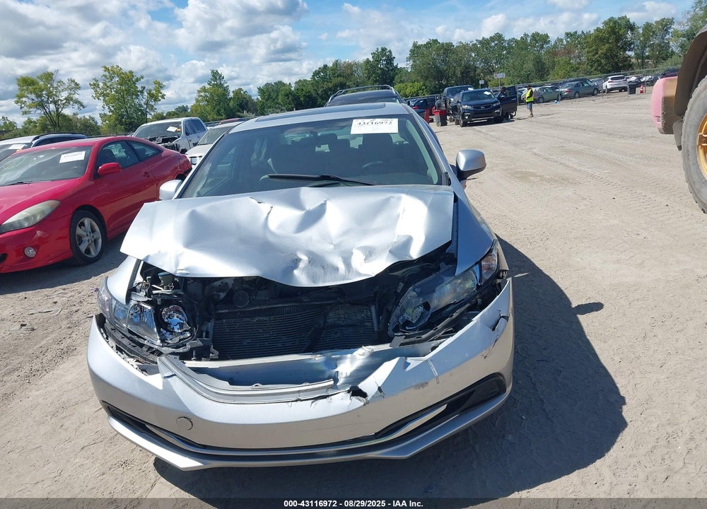 2013 HONDA CIVIC VIN: 19XFB2F89DE232493