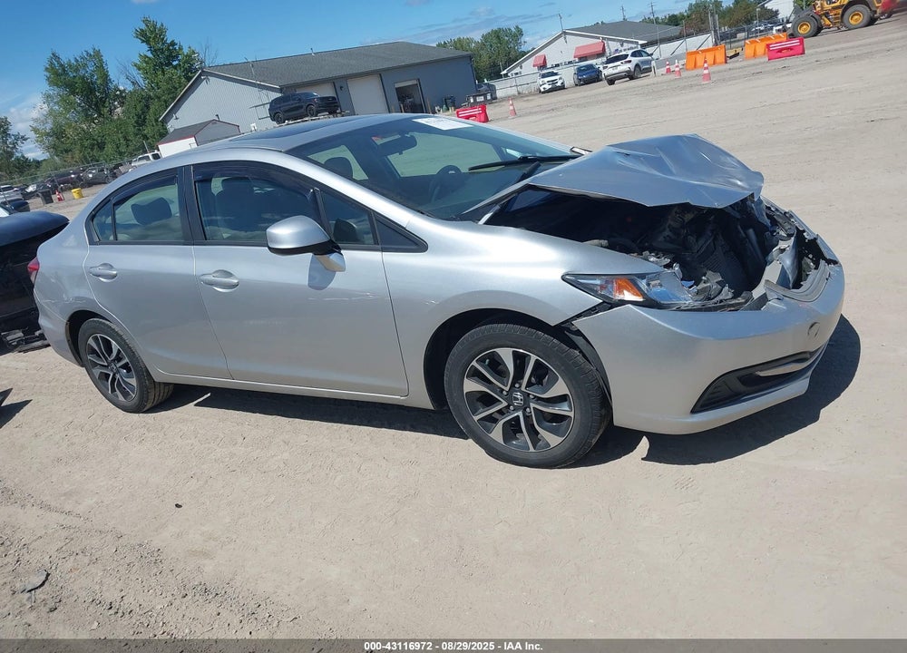 2013 HONDA CIVIC VIN: 19XFB2F89DE232493