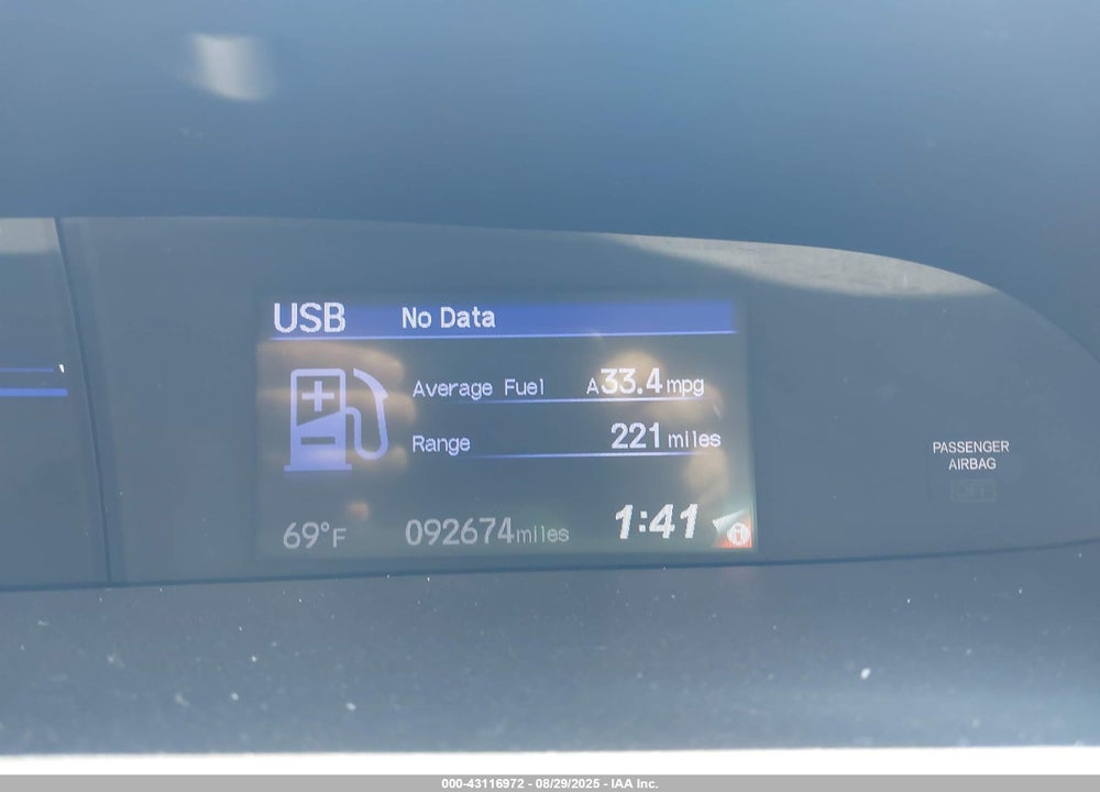 2013 HONDA CIVIC VIN: 19XFB2F89DE232493