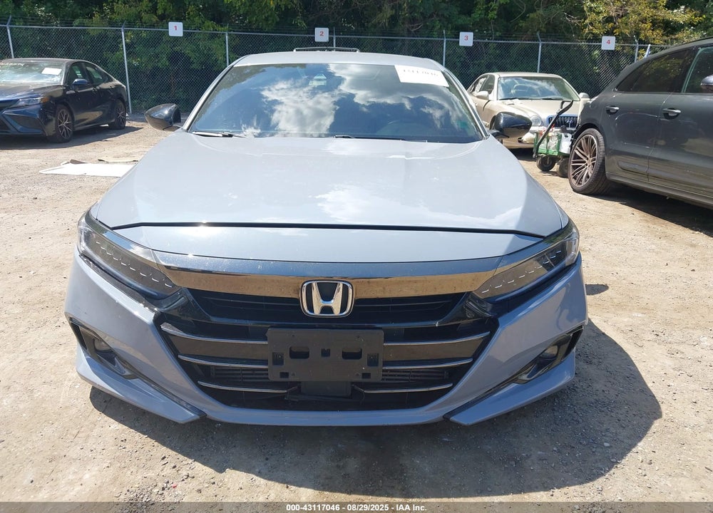 2022 HONDA ACCORD VIN: 1HGCV1F43NA063949