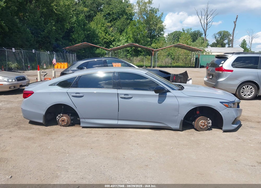 2022 HONDA ACCORD VIN: 1HGCV1F43NA063949
