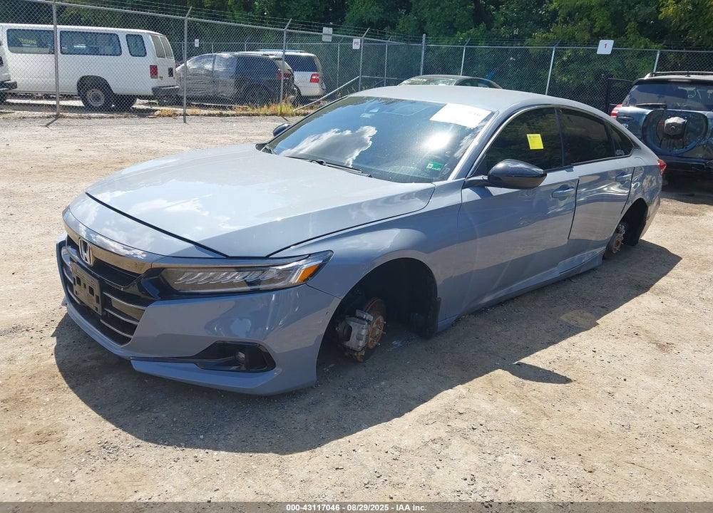 2022 HONDA ACCORD VIN: 1HGCV1F43NA063949