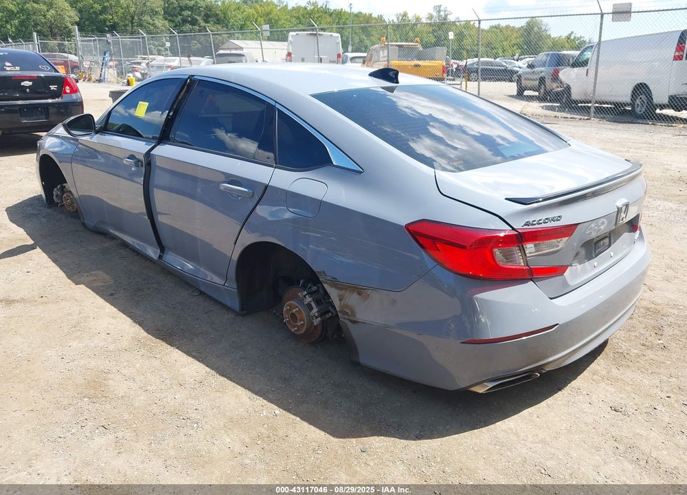2022 HONDA ACCORD VIN: 1HGCV1F43NA063949