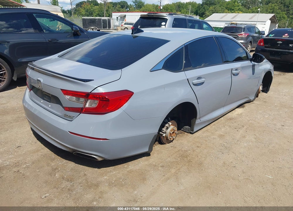 2022 HONDA ACCORD VIN: 1HGCV1F43NA063949
