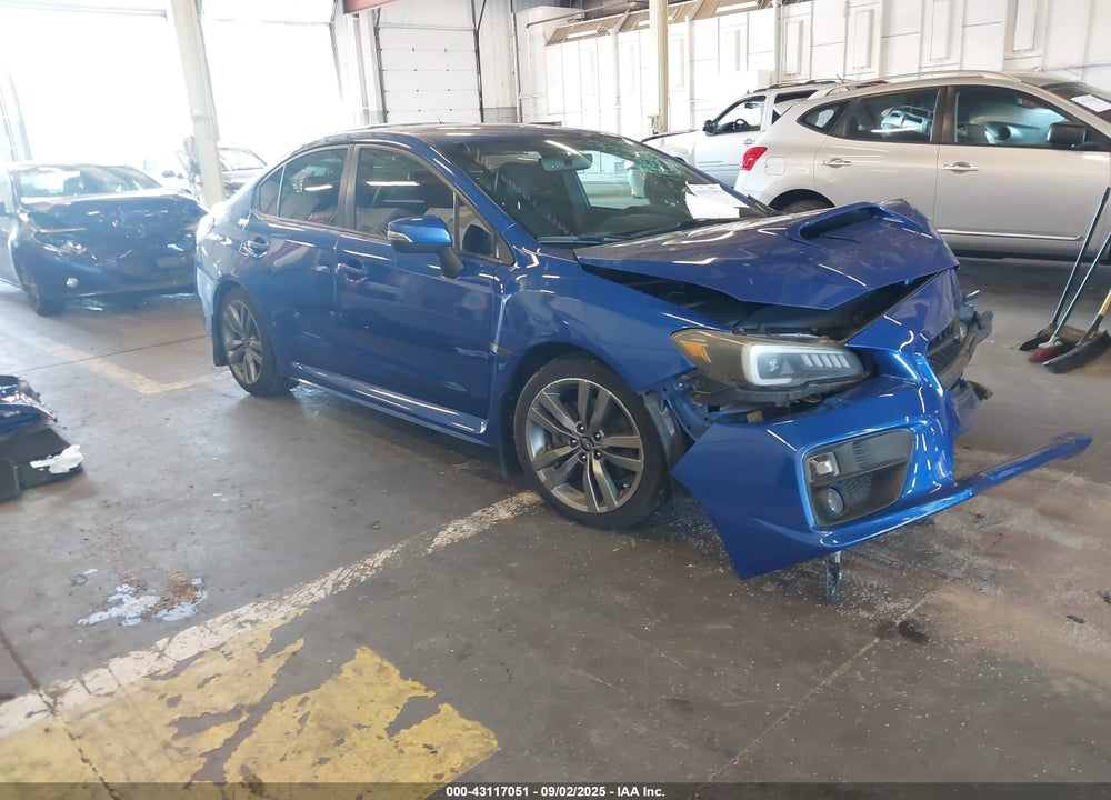 2017 SUBARU WRX LIMITED VIN: JF1VA1L6XH9826408