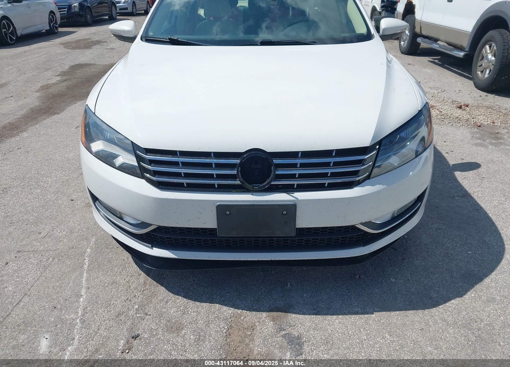 2012 VOLKSWAGEN PASSAT VIN: 1VWCN7A3XCC067396