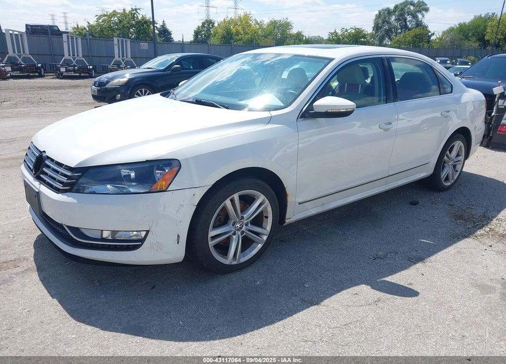2012 VOLKSWAGEN PASSAT VIN: 1VWCN7A3XCC067396