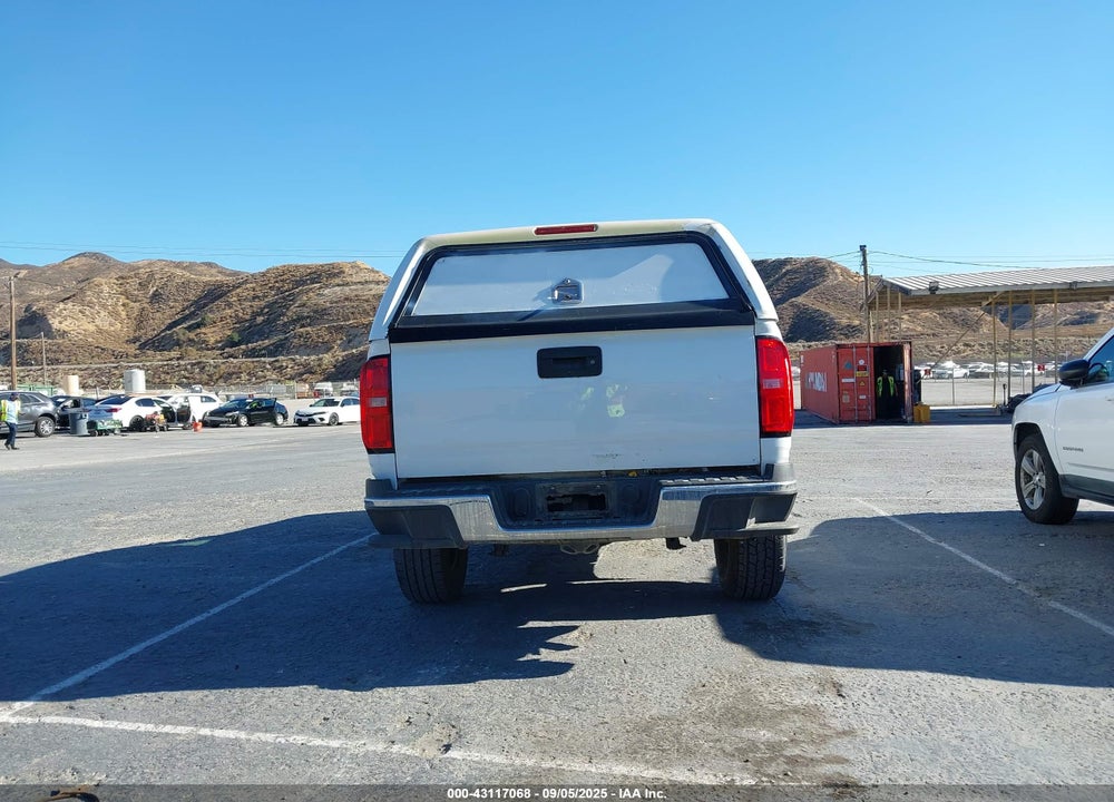 2018 CHEVROLET COLORADO VIN: 1GCHSBEA5J1282156