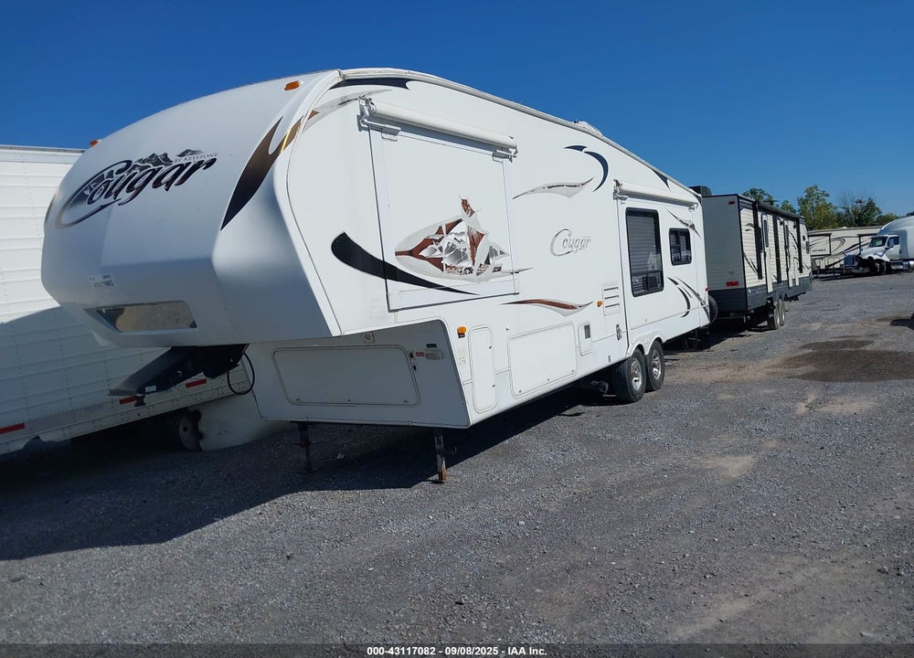 2010 KEYSTONE RV COUGAR VIN: 4YDF31822A2504680