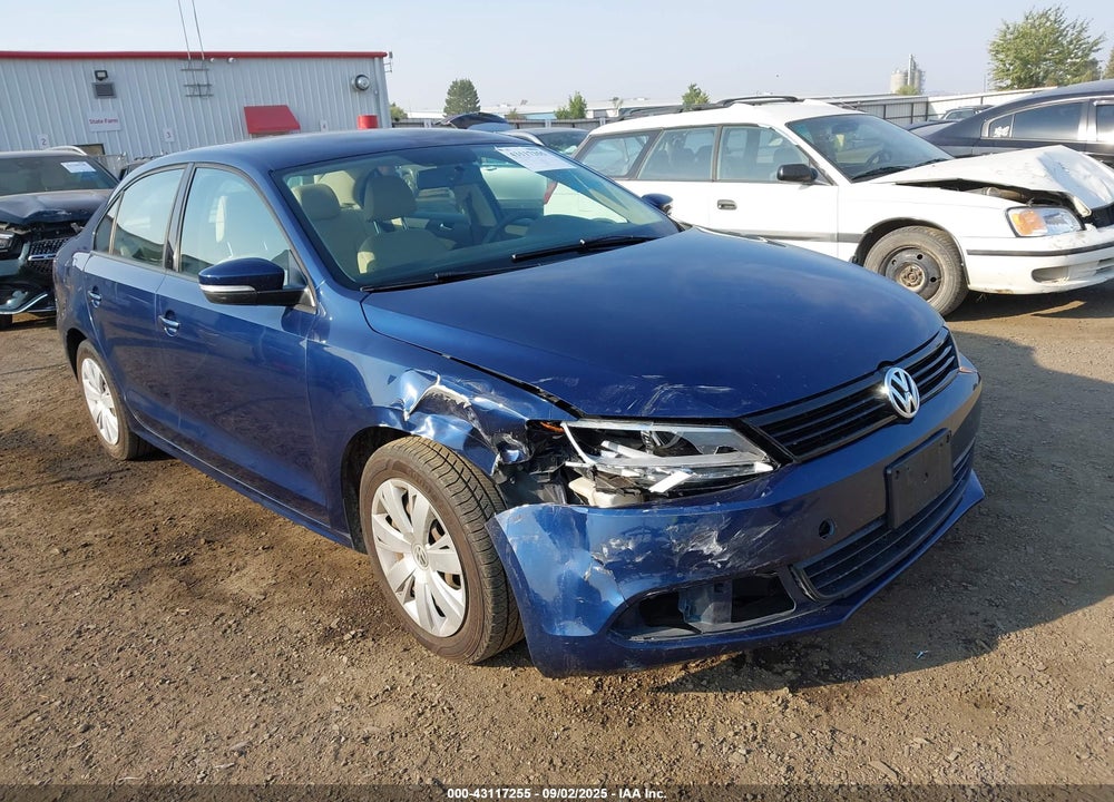 2011 VOLKSWAGEN JETTA 2.5L SE VIN: 3VWDZ7AJ0BM062180