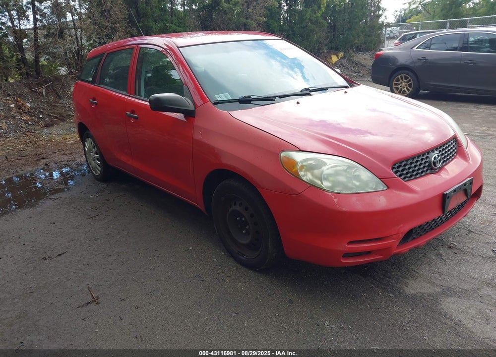 2004 TOYOTA MATRIX STANDARD VIN: 2T1KR32E84C298091