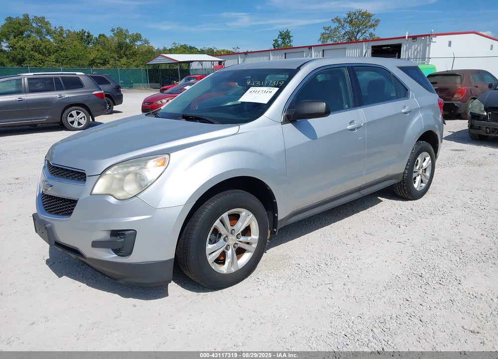 2012 CHEVROLET EQUINOX LS VIN: 2GNALBEK3C1147334