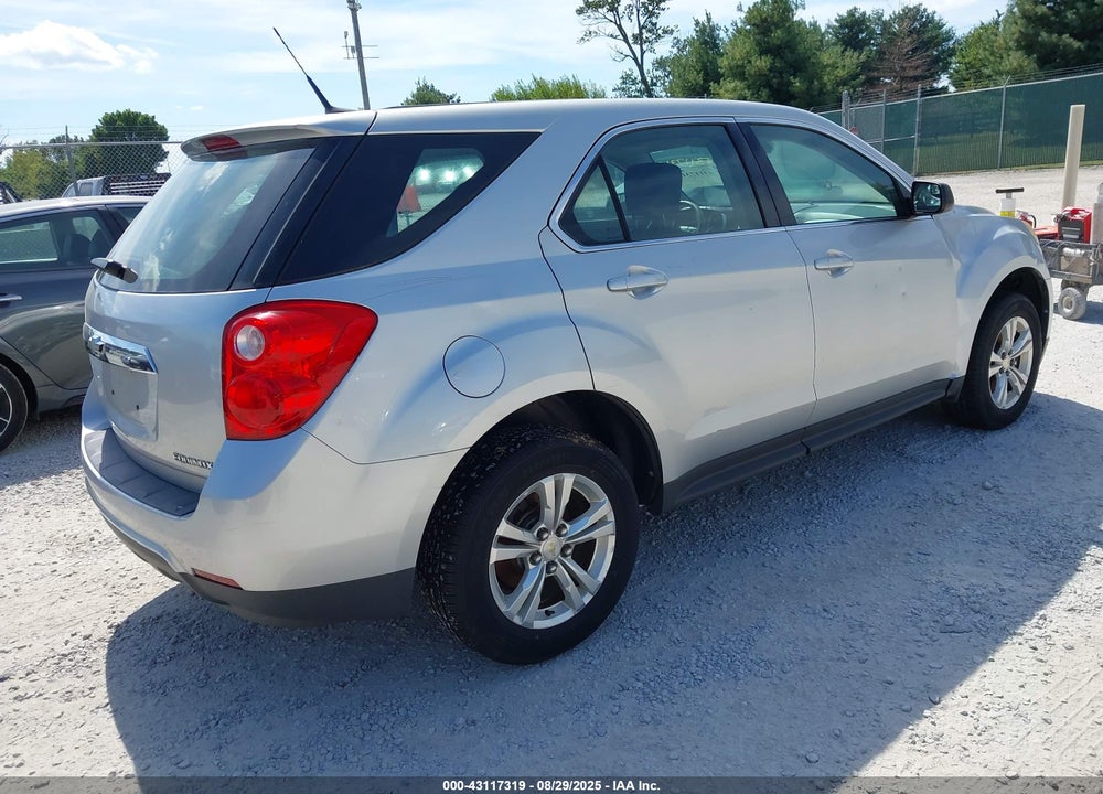 2012 CHEVROLET EQUINOX LS VIN: 2GNALBEK3C1147334