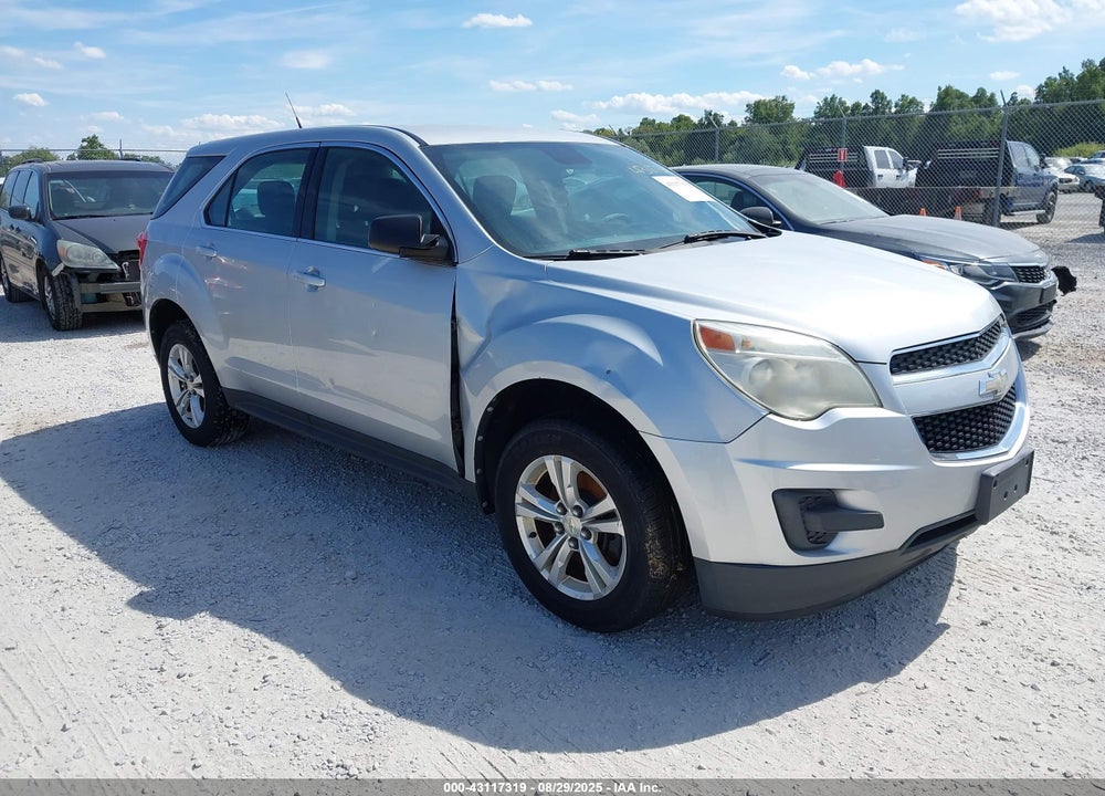 2012 CHEVROLET EQUINOX LS VIN: 2GNALBEK3C1147334