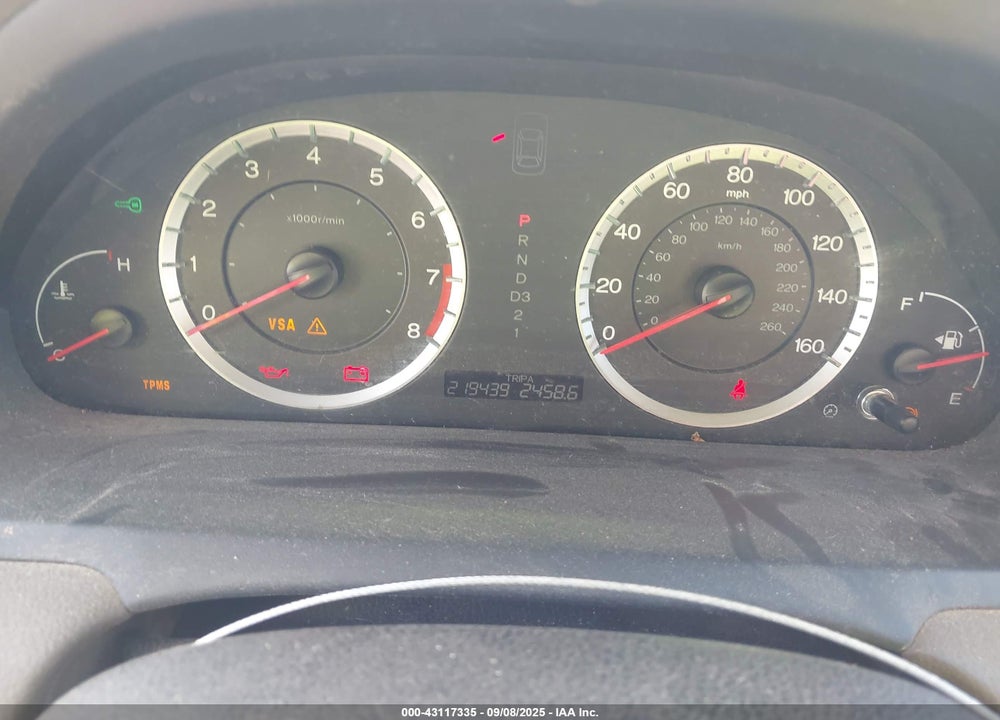2009 HONDA ACCORD VIN: 1HGCP36889A024269