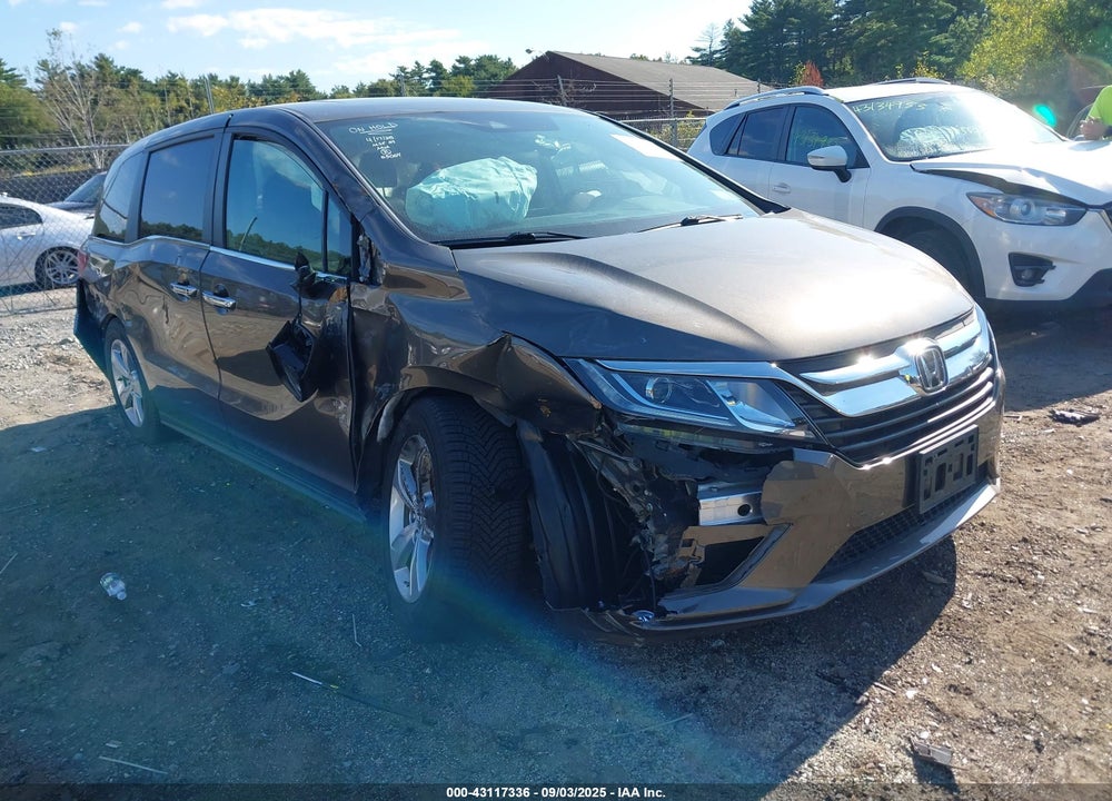 2020 HONDA ODYSSEY EX-L/EX-L W/NAVI RES VIN: 5FNRL6H77LB003874
