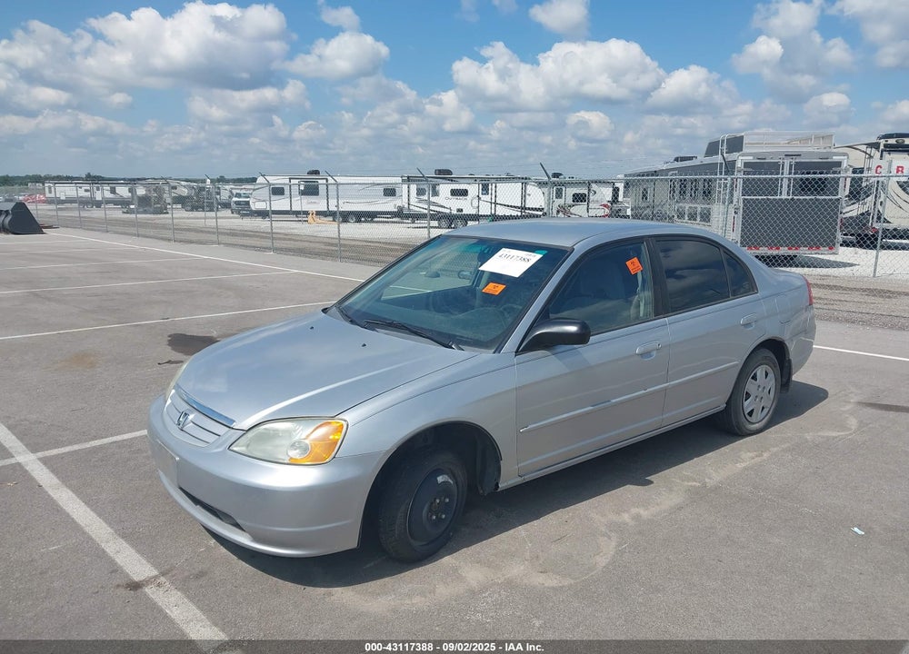 2003 HONDA CIVIC LX VIN: 2HGES15613H558699