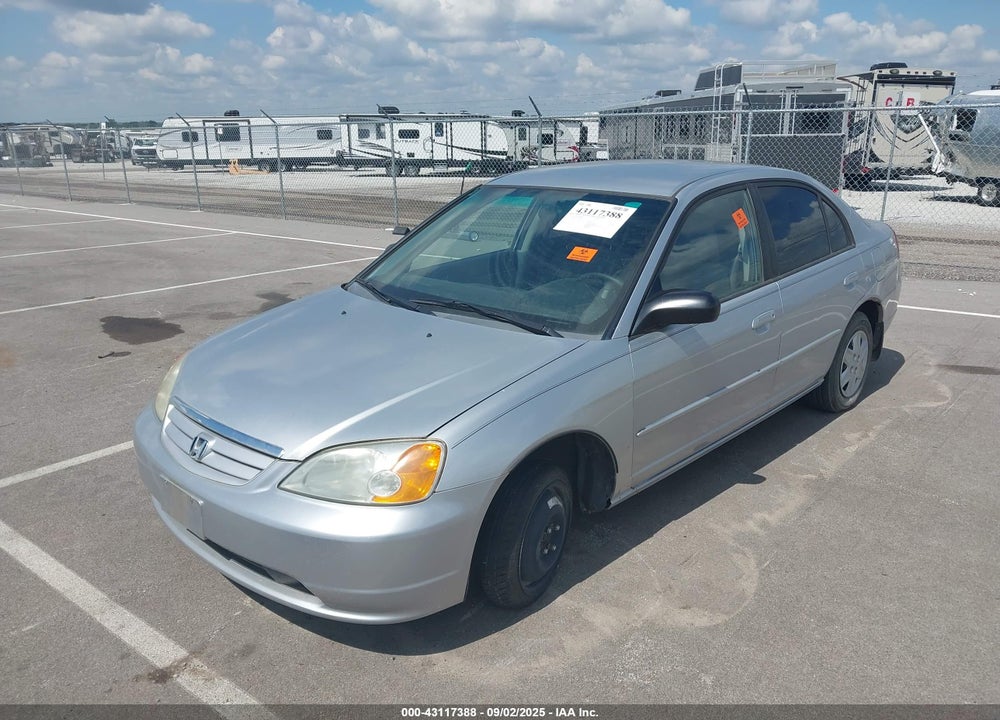 2003 HONDA CIVIC LX VIN: 2HGES15613H558699