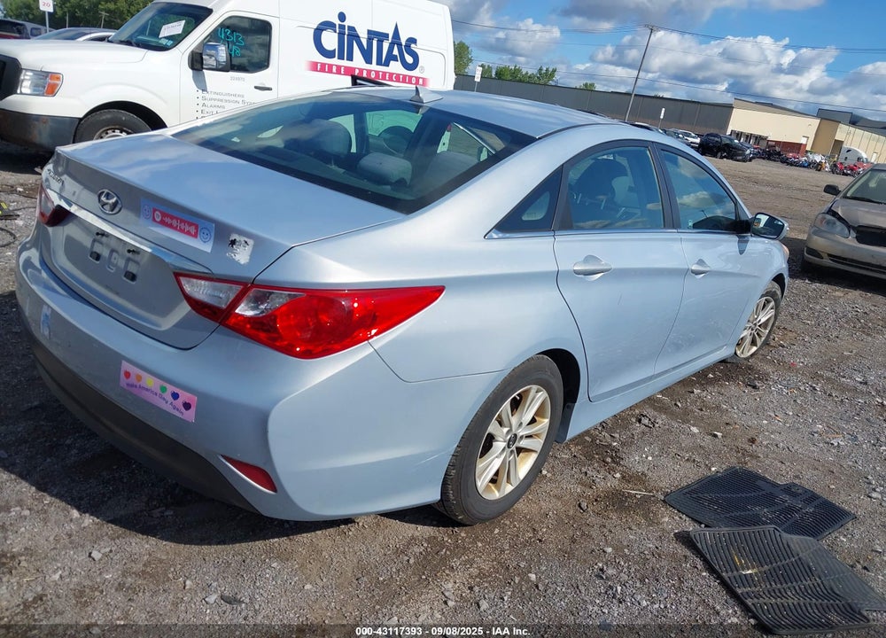 2014 HYUNDAI SONATA VIN: 5NPEB4AC8EH823916
