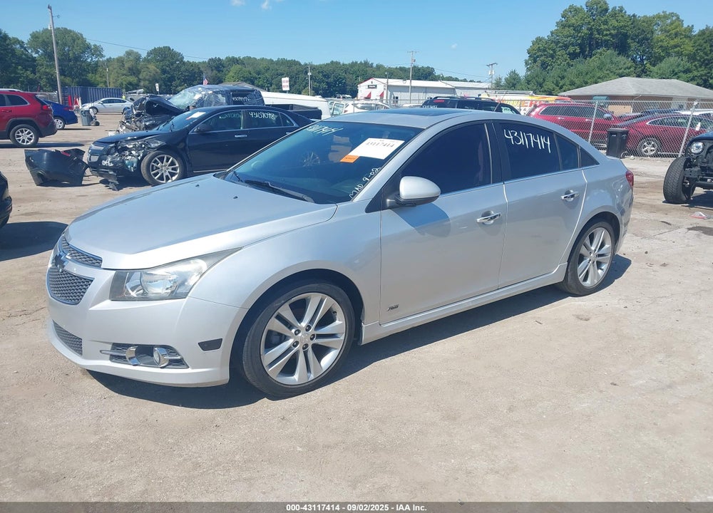 2013 CHEVROLET CRUZE VIN: 1G1PG5SB2D7281567