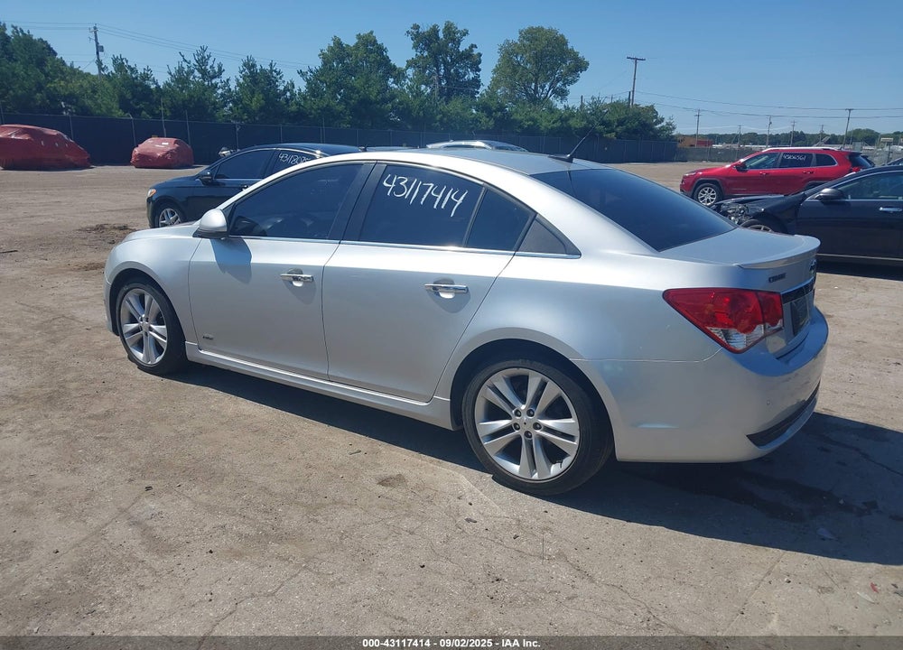 2013 CHEVROLET CRUZE VIN: 1G1PG5SB2D7281567