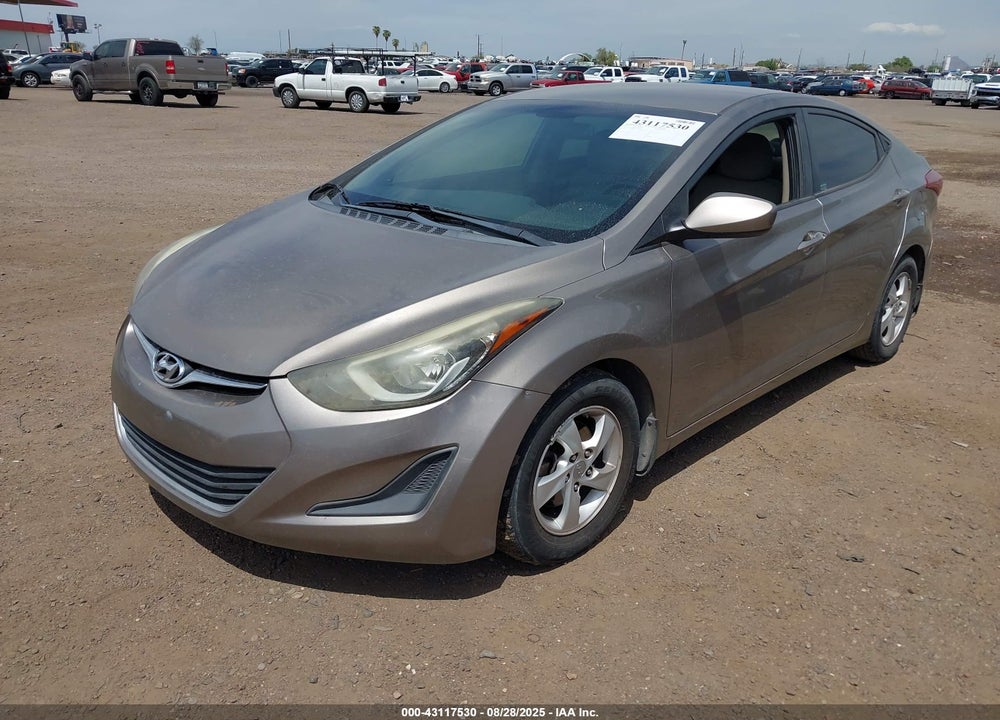 2015 HYUNDAI ELANTRA VIN: 5NPDH4AE6FH582810
