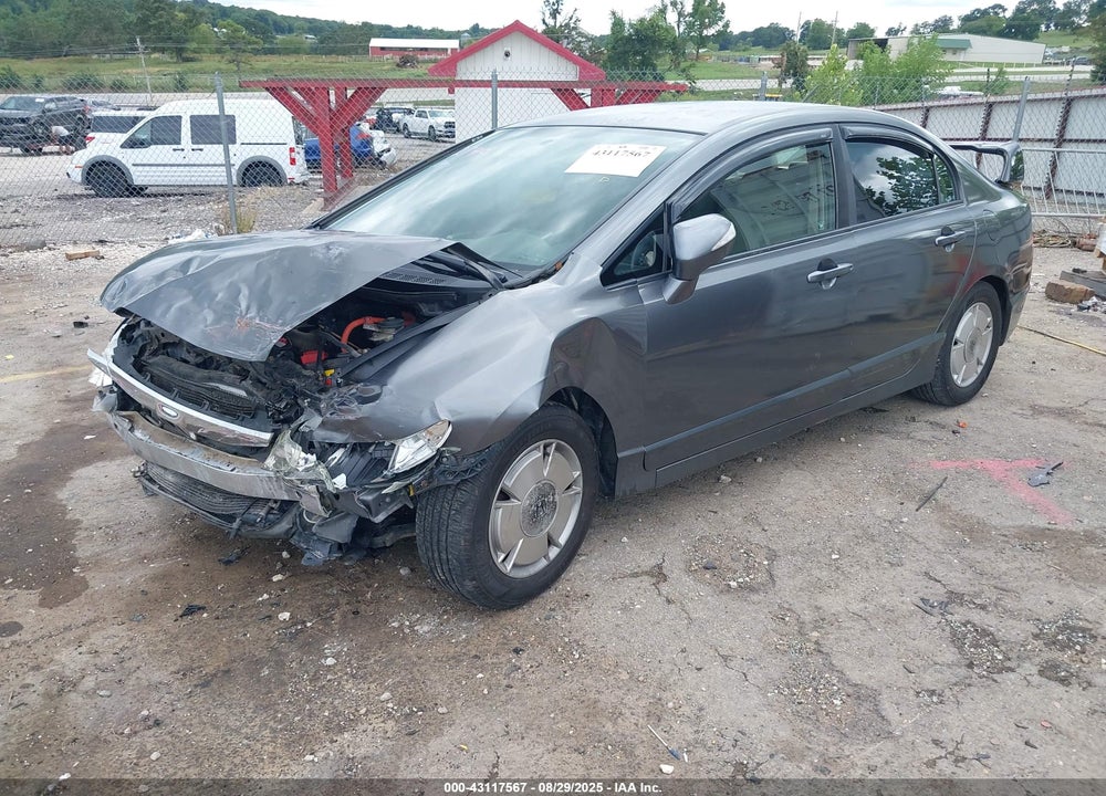 2009 HONDA CIVIC HYBRID VIN: JHMFA36299S002749