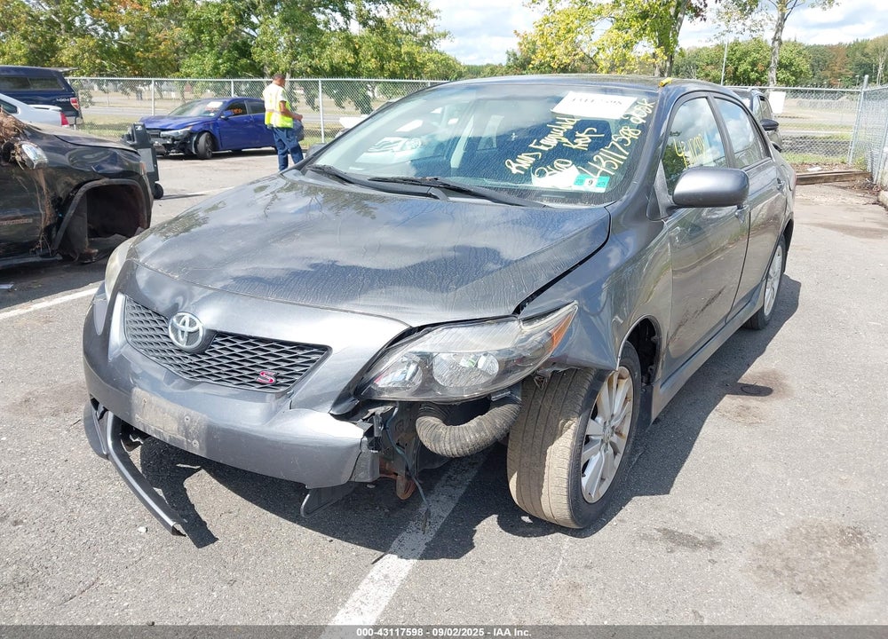 2010 TOYOTA COROLLA S VIN: 2T1BU4EEXAC467099