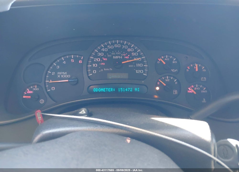 2003 CHEVROLET SILVERADO 2500HD LS VIN: 1GCHC23U53F161255