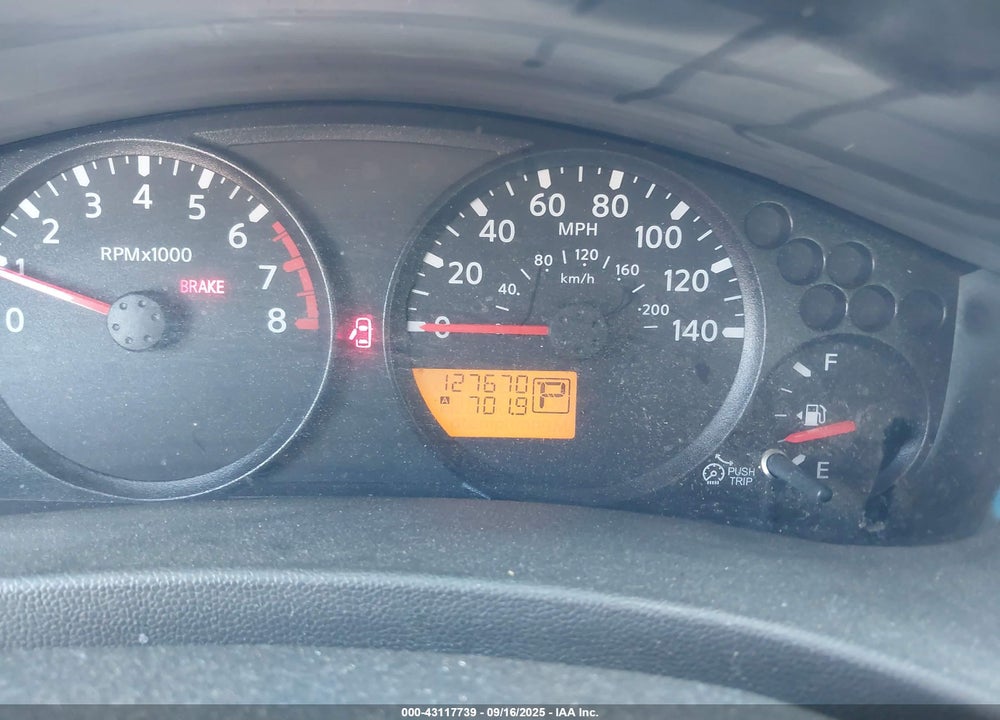 2012 NISSAN FRONTIER VIN: 1N6BD0CT4CC416135