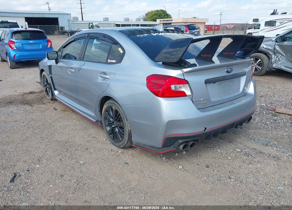2015 SUBARU WRX PREMIUM VIN: JF1VA1D66F9820178