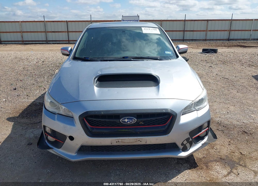 2015 SUBARU WRX PREMIUM VIN: JF1VA1D66F9820178