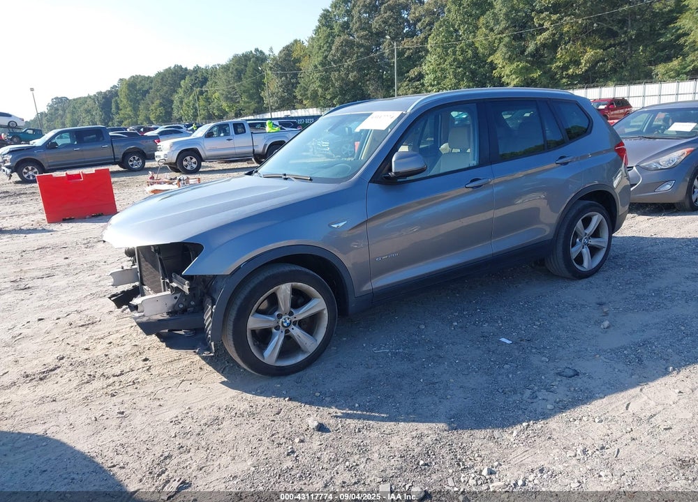 2017 BMW X3 SDRIVE28I VIN: 5UXWZ7C32H0X42277