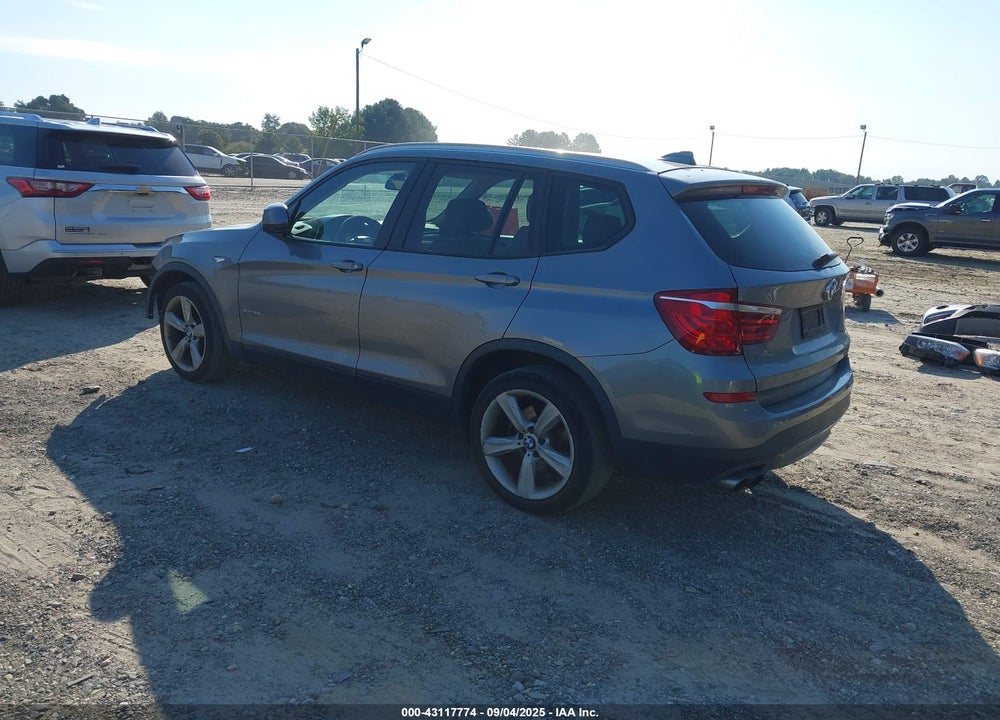 2017 BMW X3 SDRIVE28I VIN: 5UXWZ7C32H0X42277