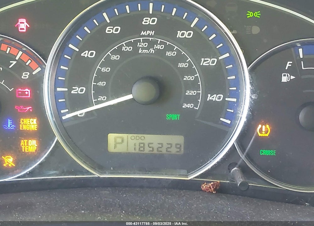 2010 SUBARU FORESTER VIN: JF2SH6CC4AH734607