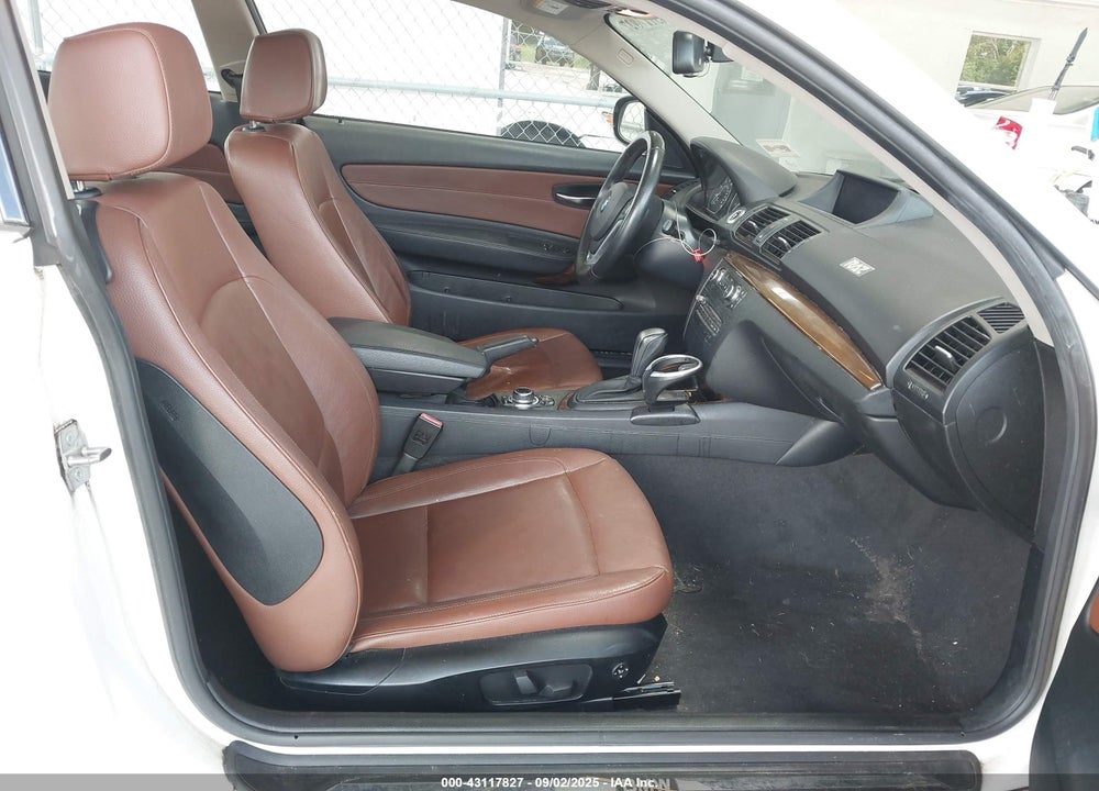 2012 BMW 1 SERIES VIN: WBAUP7C52CVP23995