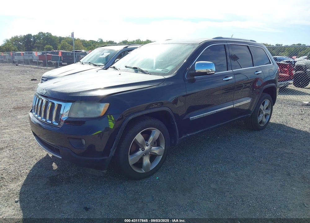 2011 JEEP GRAND CHEROKEE VIN: 1J4RR5GT2BC631628