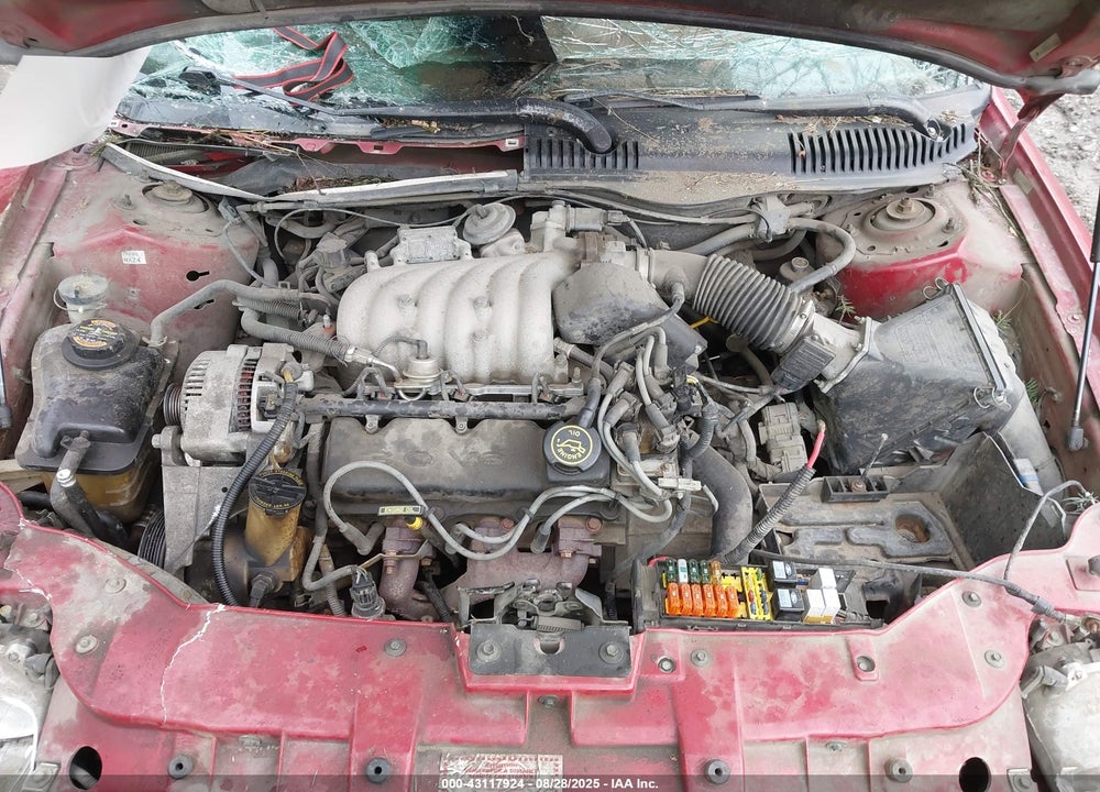 1997 FORD TAURUS GL VIN: 1FALP52U4VA283550