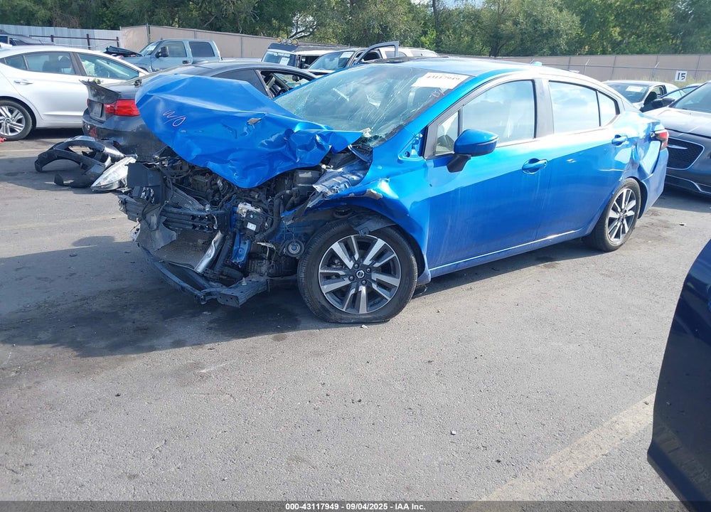 2021 NISSAN VERSA SV XTRONIC CVT VIN: 3N1CN8EV2ML884519