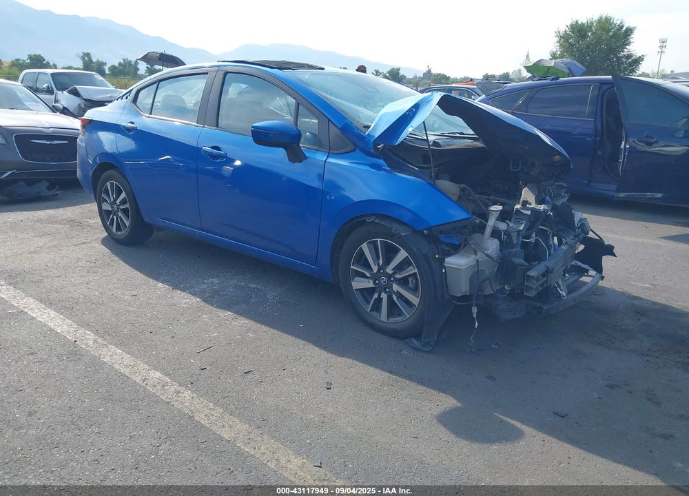 2021 NISSAN VERSA SV XTRONIC CVT VIN: 3N1CN8EV2ML884519
