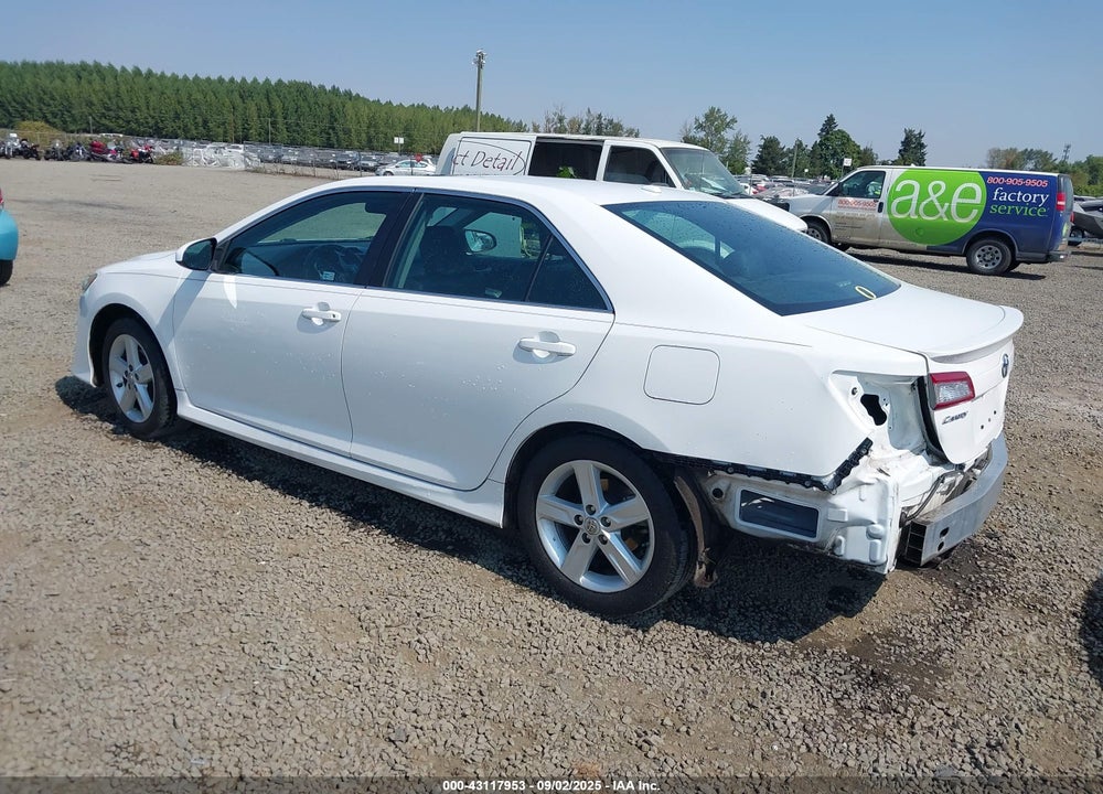 2012 TOYOTA CAMRY SE VIN: 4T1BF1FK7CU545367