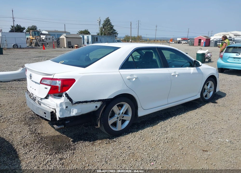 2012 TOYOTA CAMRY SE VIN: 4T1BF1FK7CU545367