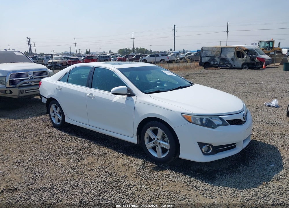 2012 TOYOTA CAMRY SE VIN: 4T1BF1FK7CU545367
