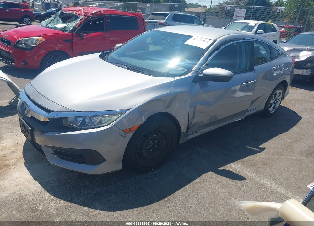 2016 HONDA CIVIC VIN: 2HGFC2F55GH570213